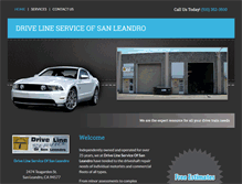 Tablet Screenshot of drivelineservice.net